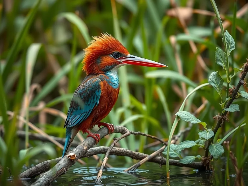 Malachite Kingfisher