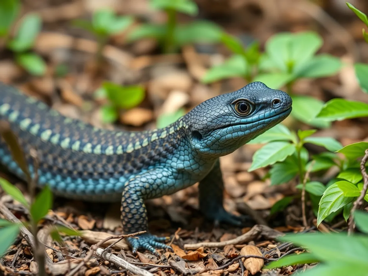 Northern Blue-tongued Skink