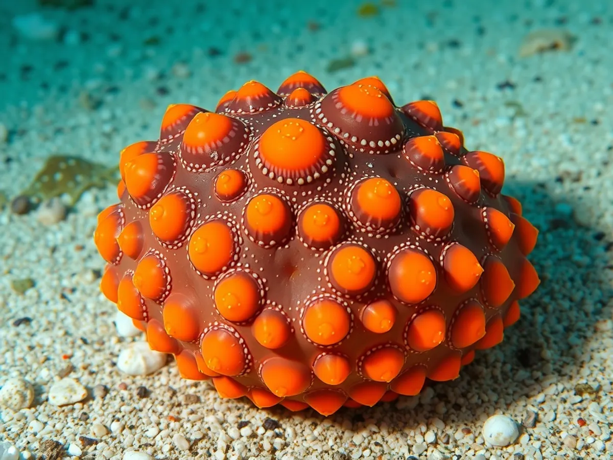 Orange Spotted Sea Cucumber