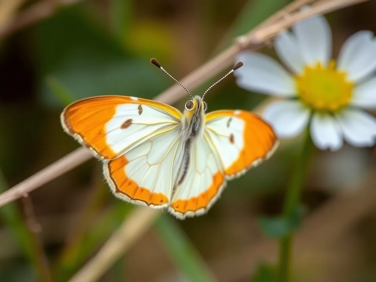 Orange-tip butterfly