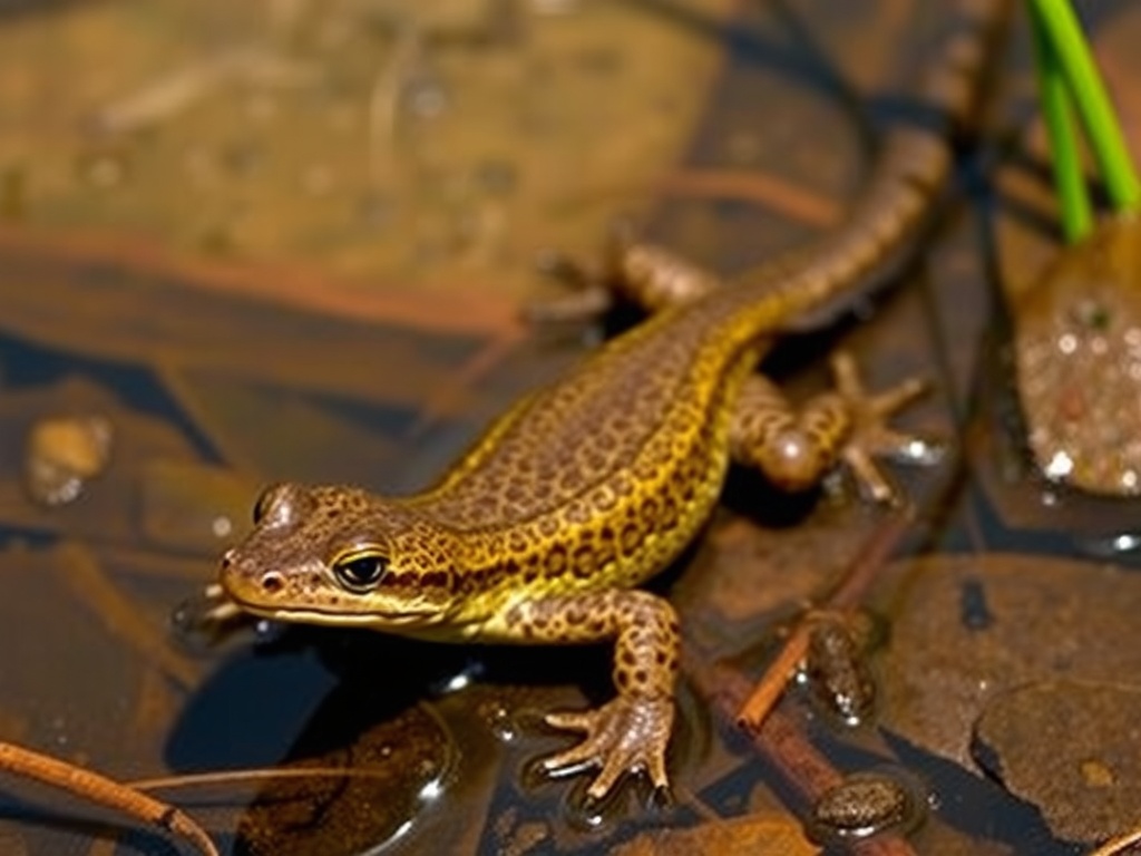 Paddle-tail Newt