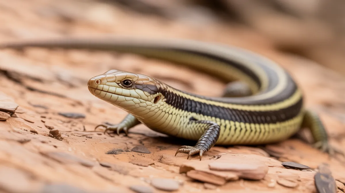 Peter's Banded Skink