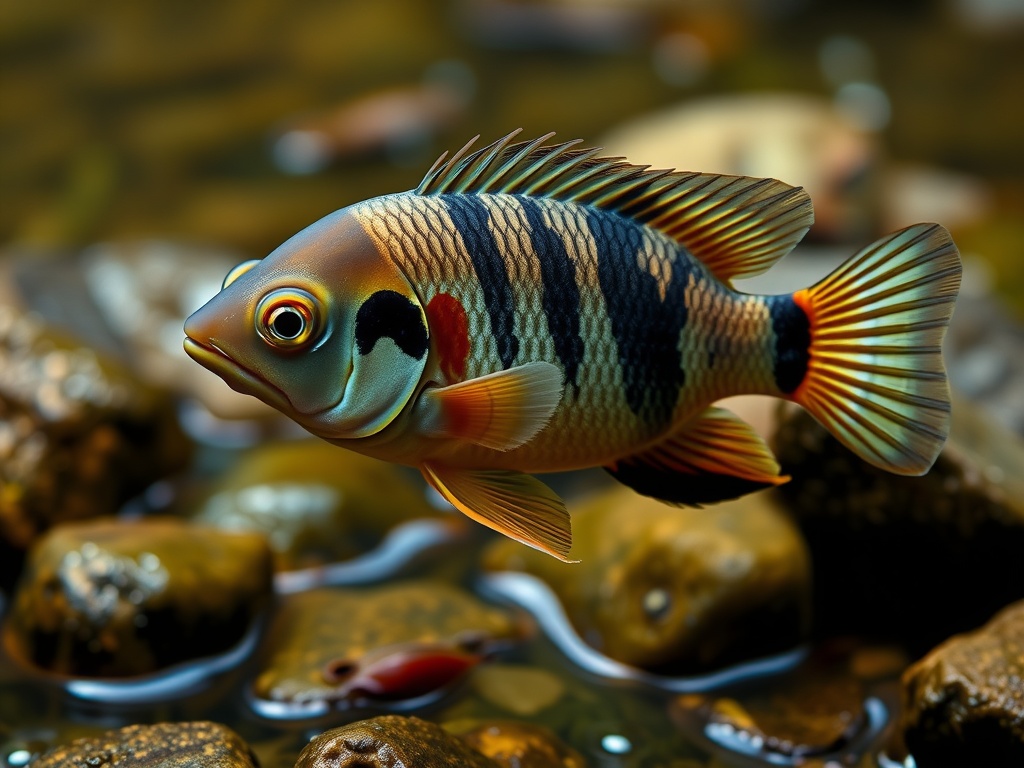 Ram cichlid