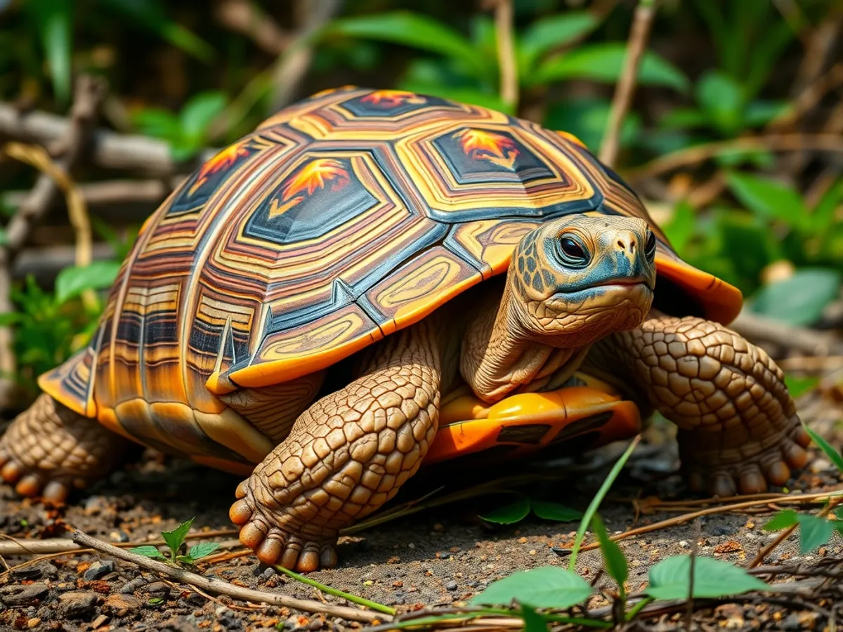 Red-footed tortoise