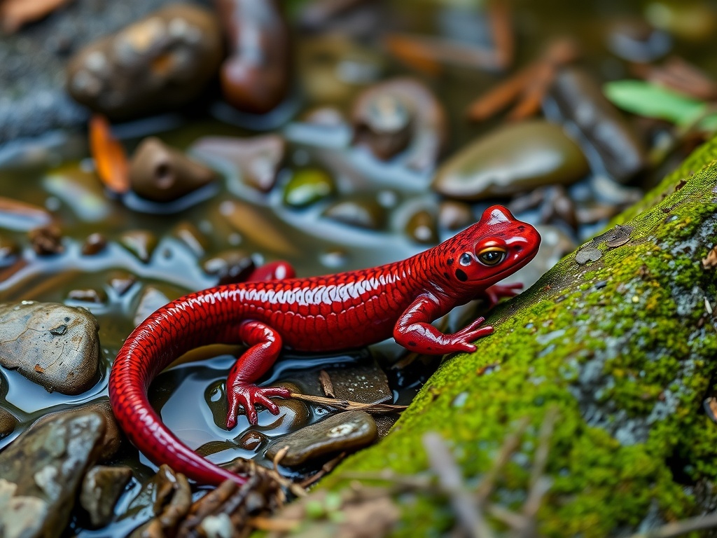 Red Salamander