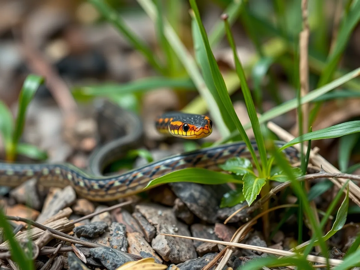 Red-sided Garter Snake