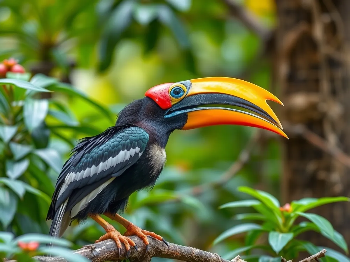 Rhinoceros Hornbill