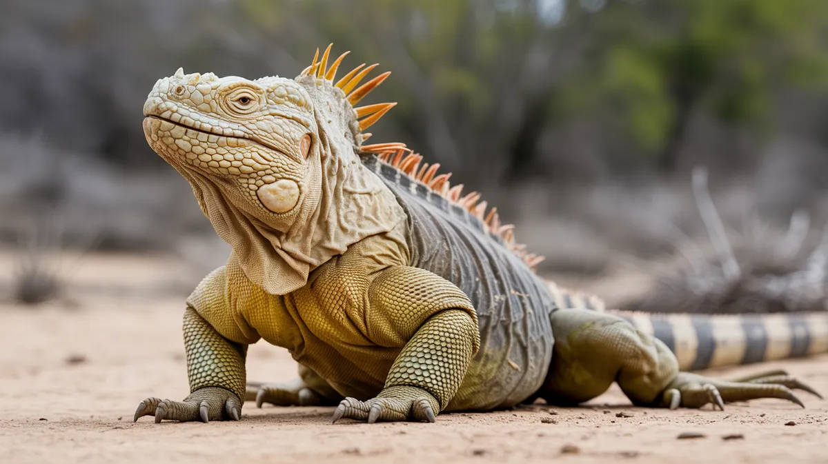Rhinoceros Iguana