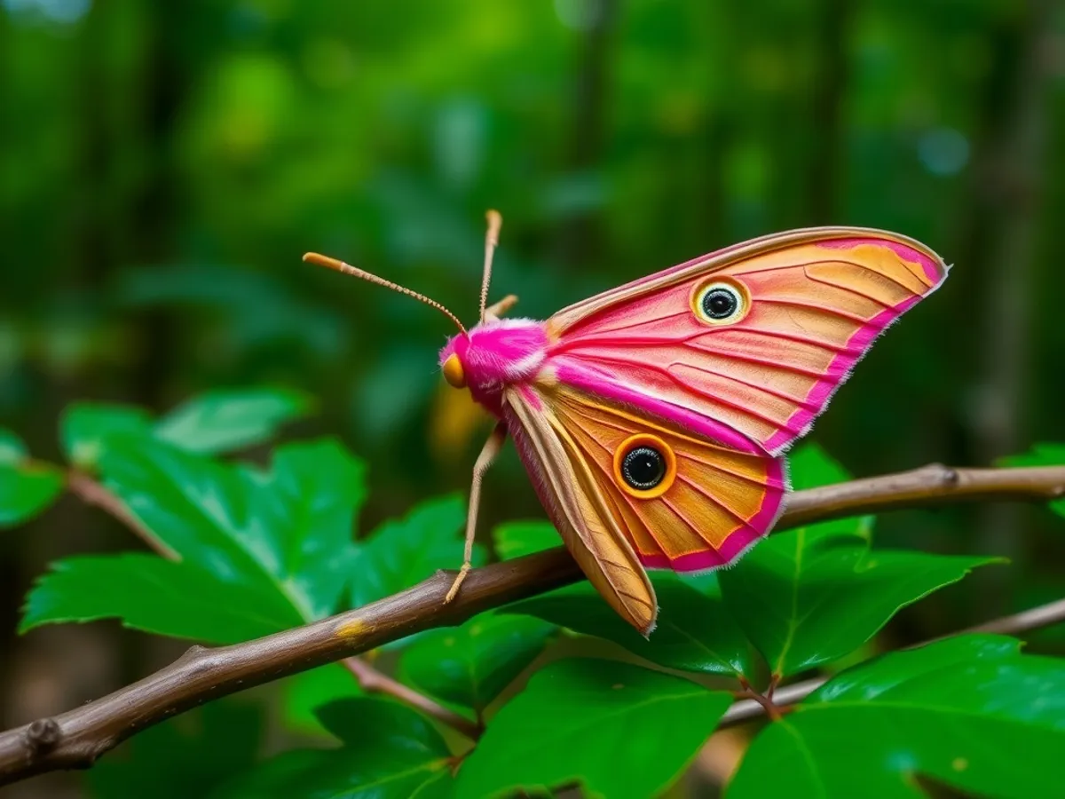 Rosy Maple Moth