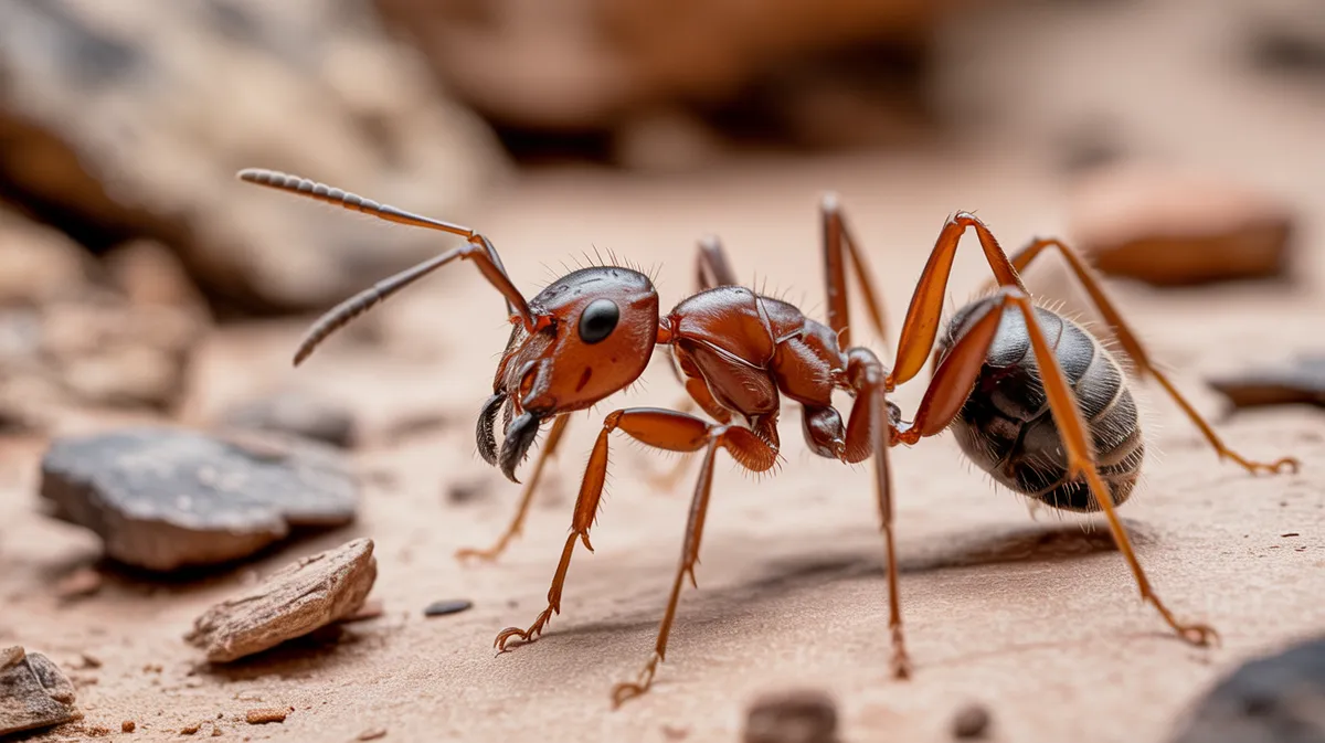Saharan Silver Ant