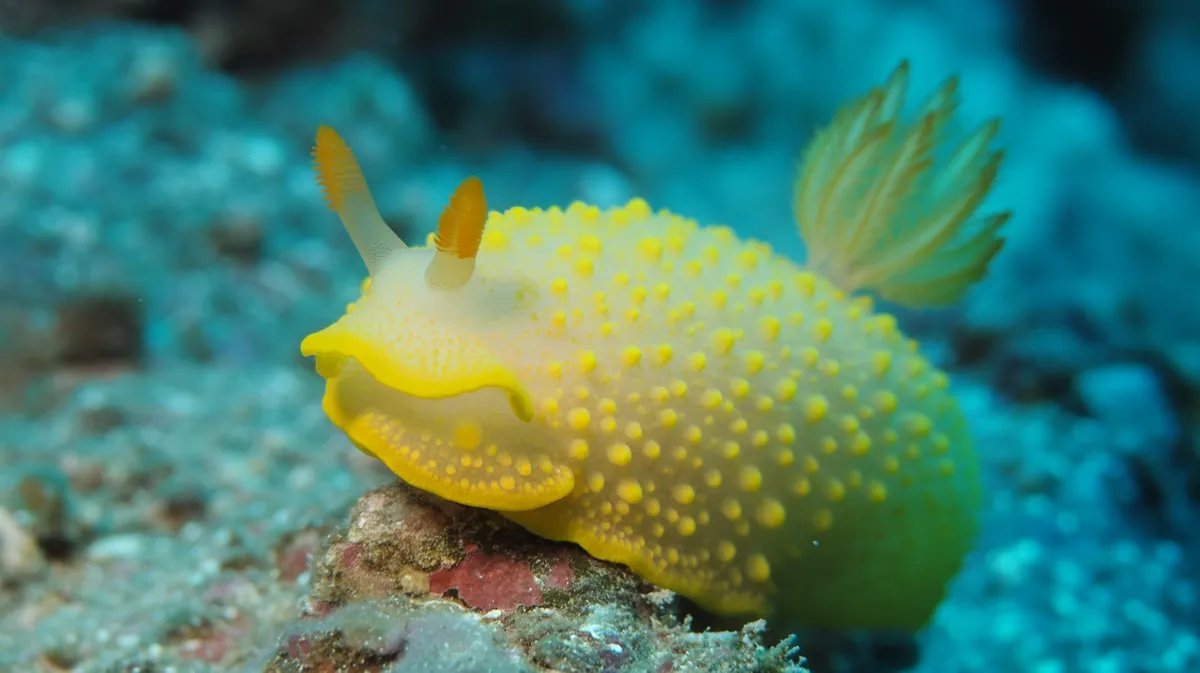 Sea lemon nudibranch