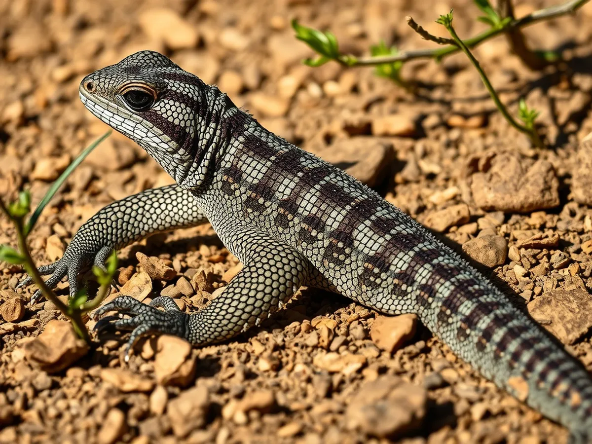 Shingleback lizard