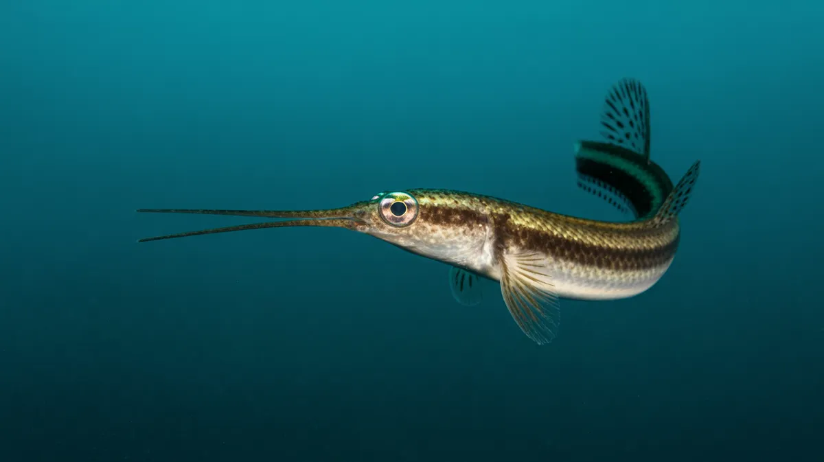 Slender snipe eel