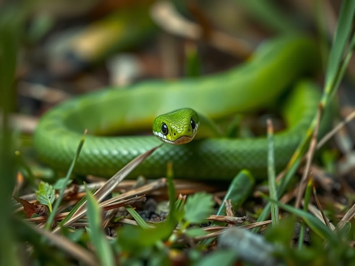 Smooth Green Snake