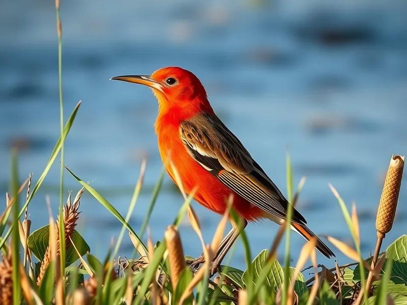 Southern Red Bishop