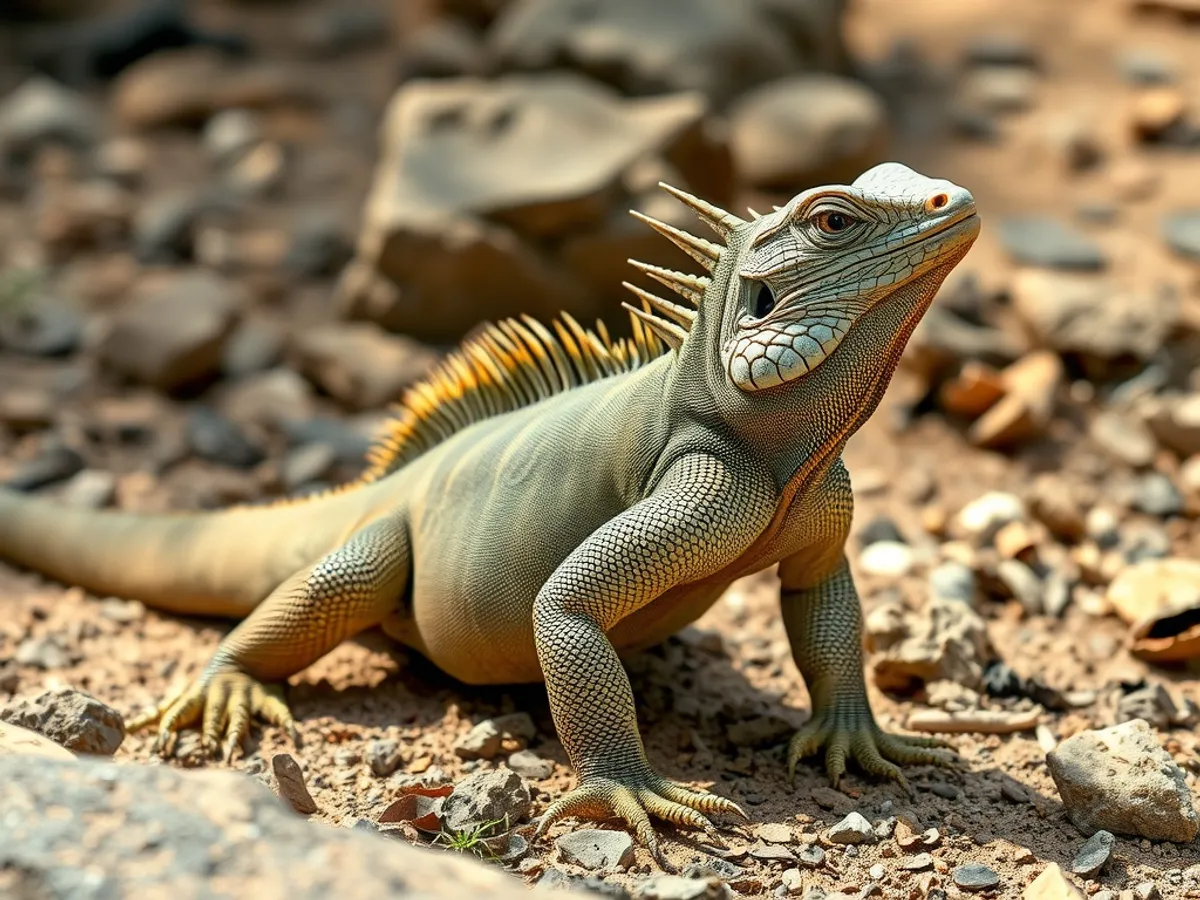 Spiny-tailed iguana
