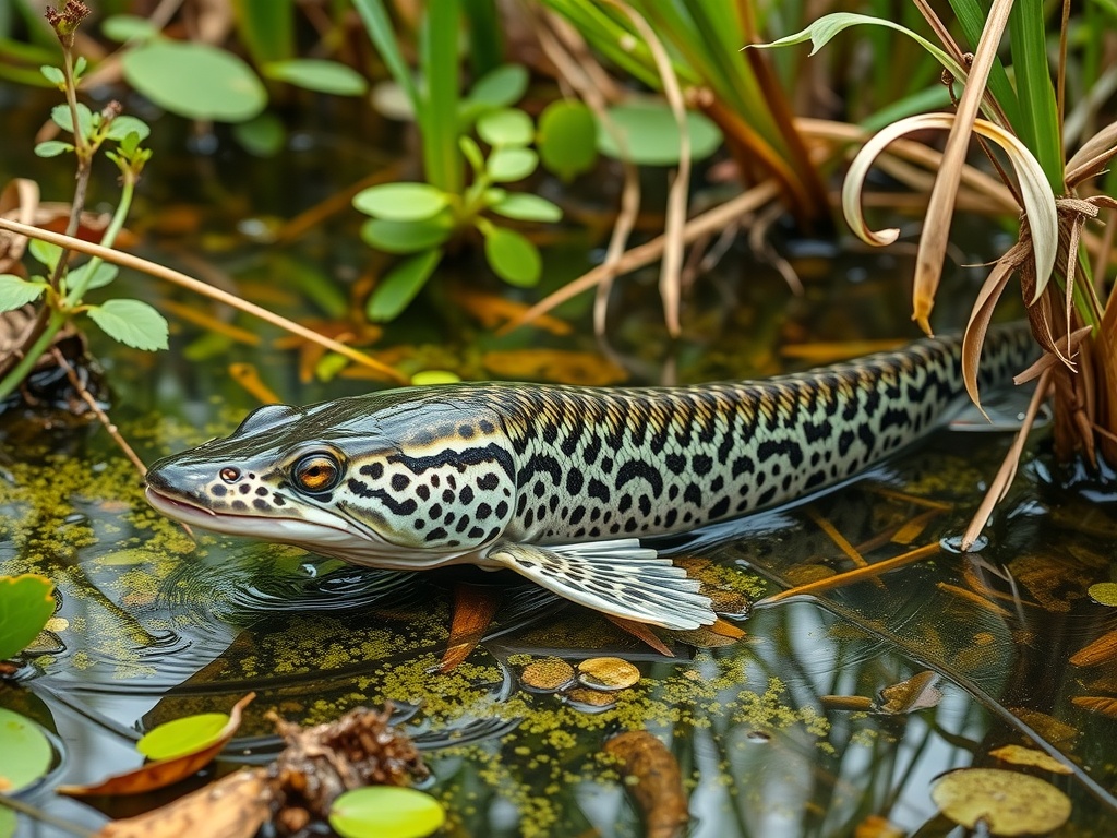 Spotted gar