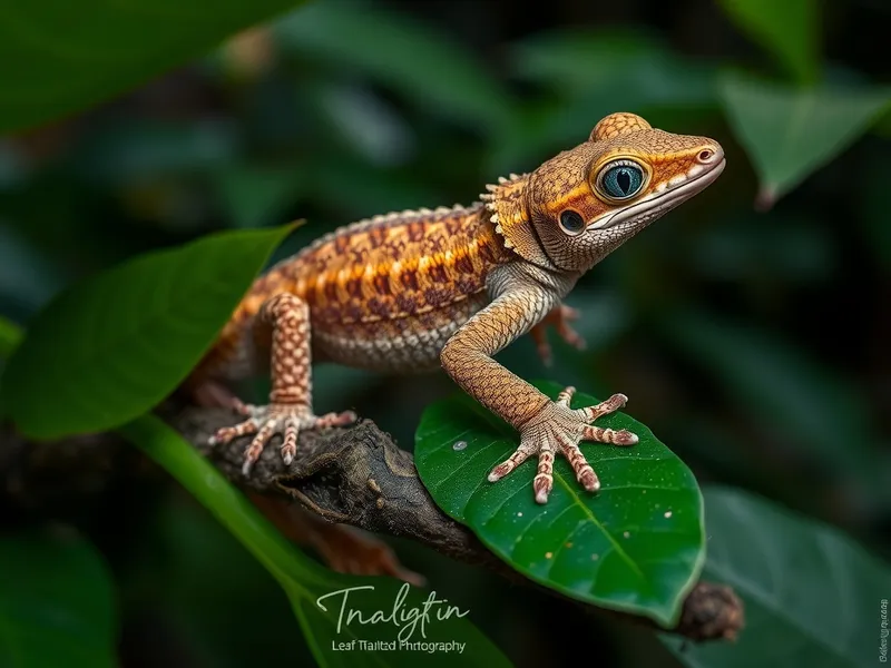 Uroplatus leaf-tailed gecko
