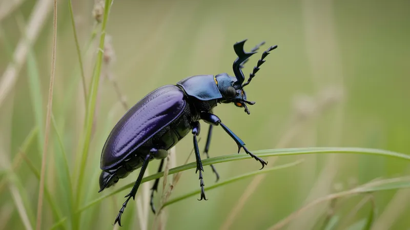 Violet Oil Beetle