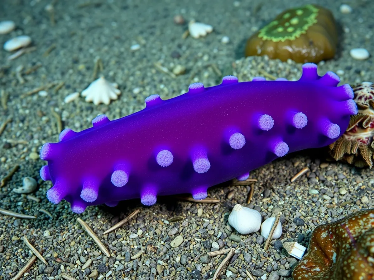 Violet Sea Cucumber