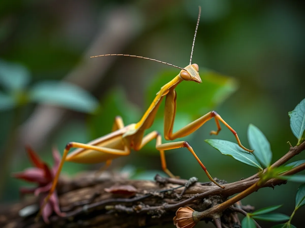 Wandering violin mantis