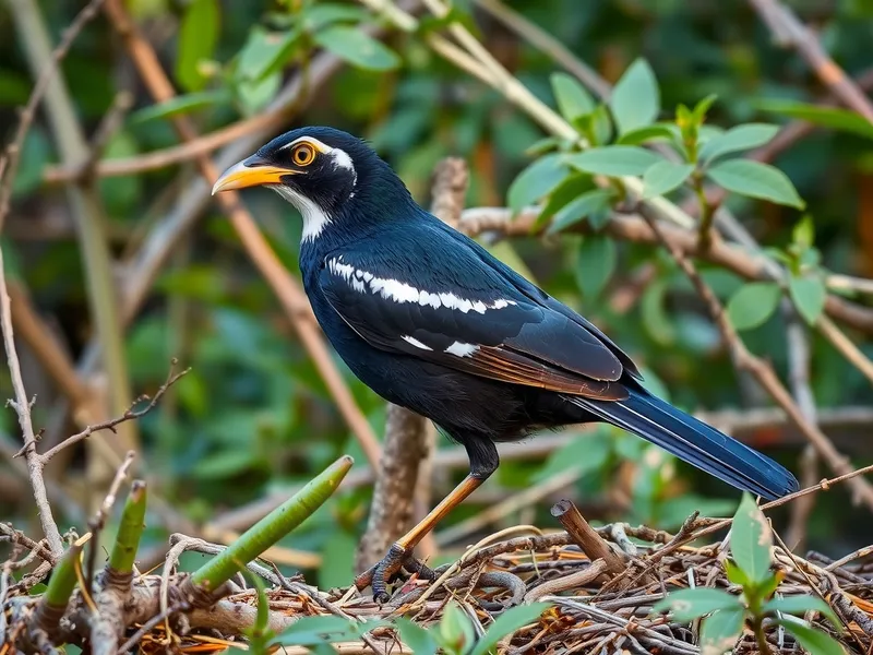 White-browed Coucal