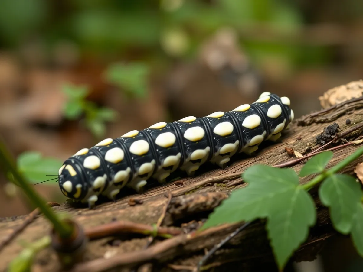 White-spotted Puffer Caterpillar