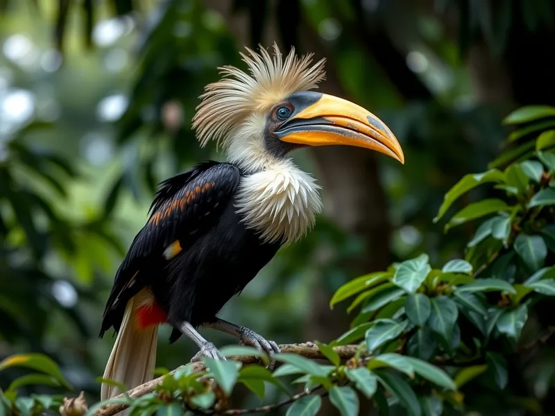 Wreathed Hornbill