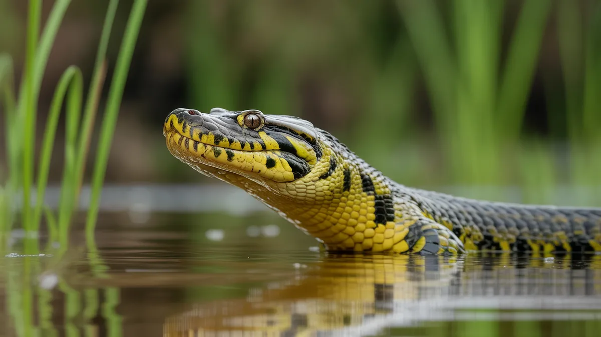 Yellow Anaconda