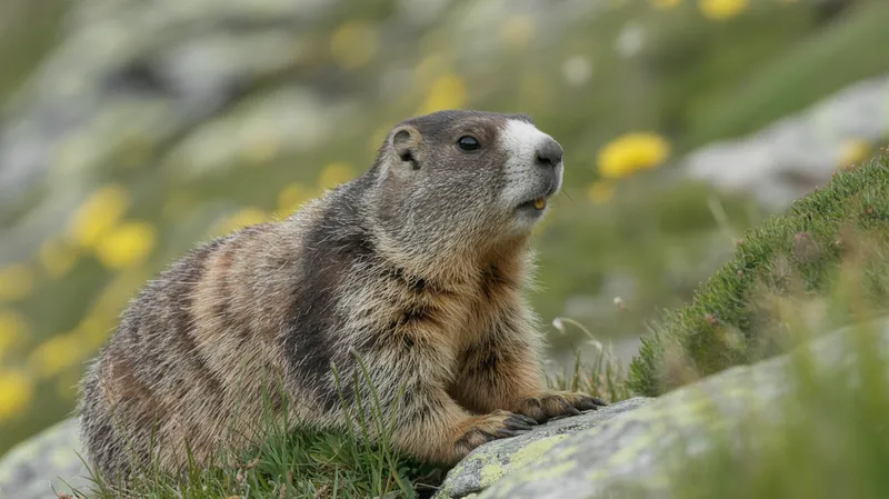 Yellow-bellied Marmot