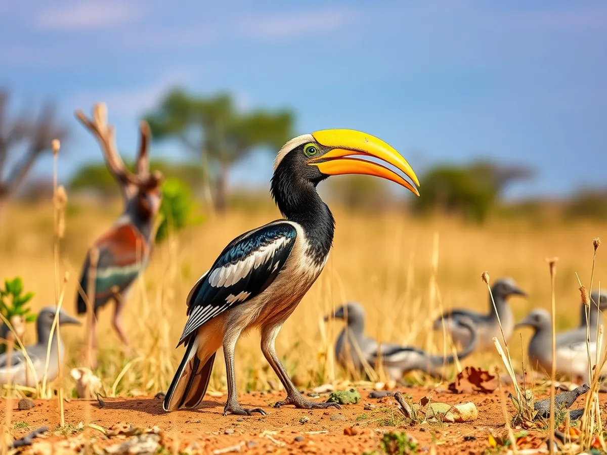 Yellow-billed Hornbill
