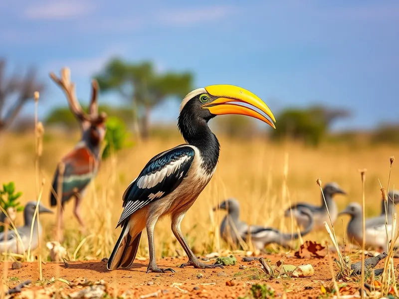 Yellow-billed Hornbill