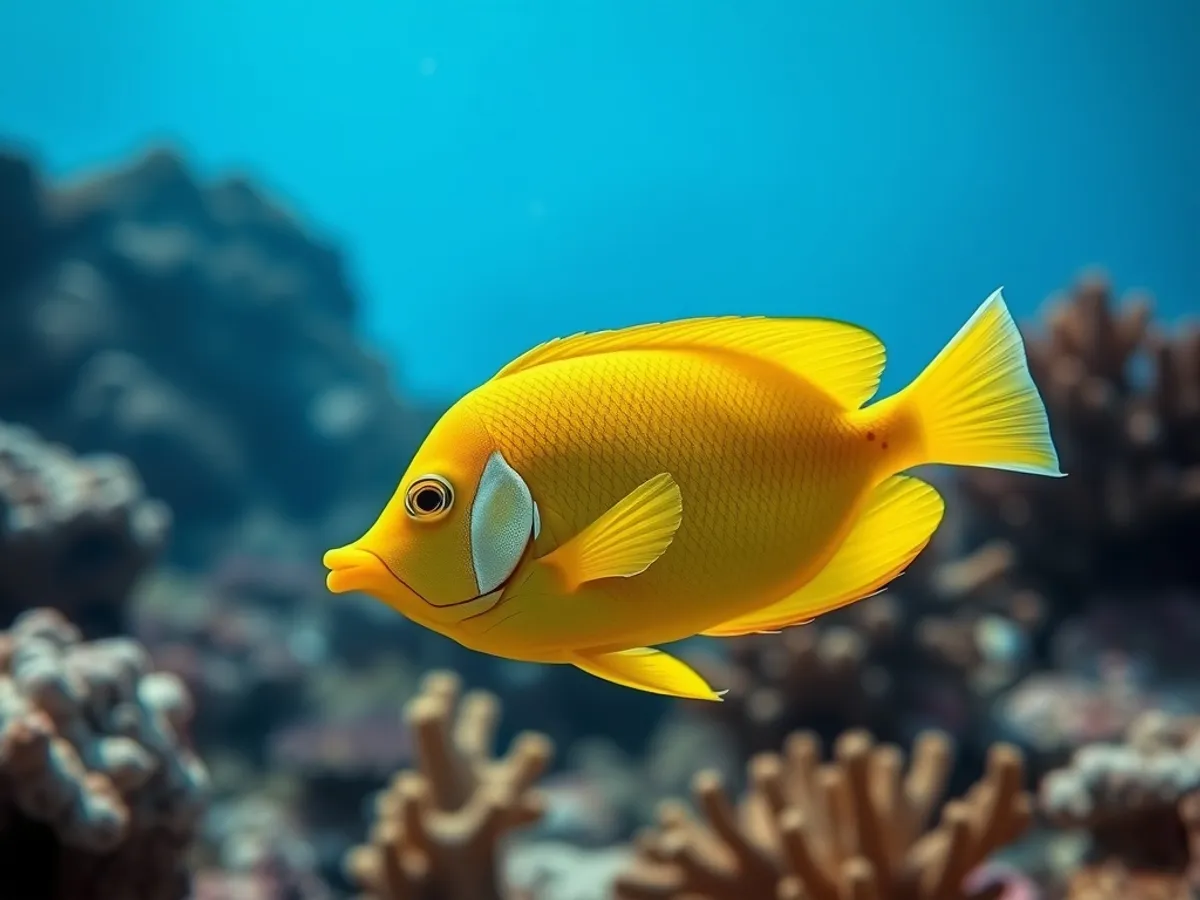 Yellow tang