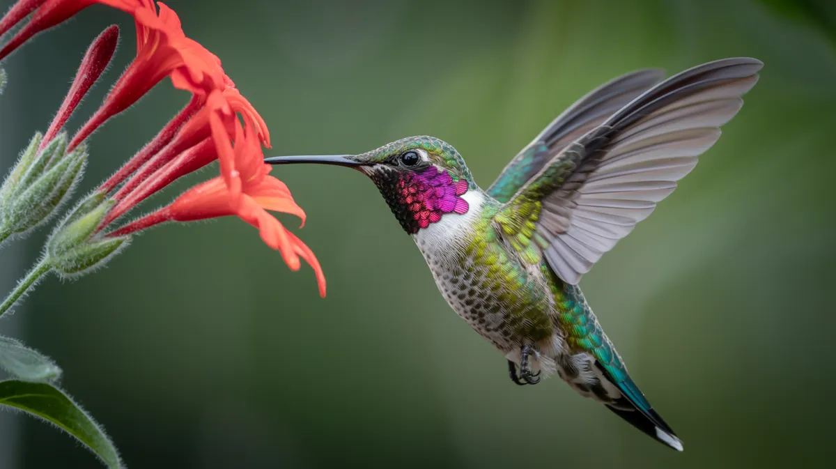 A Day in the Life of a Hummingbird