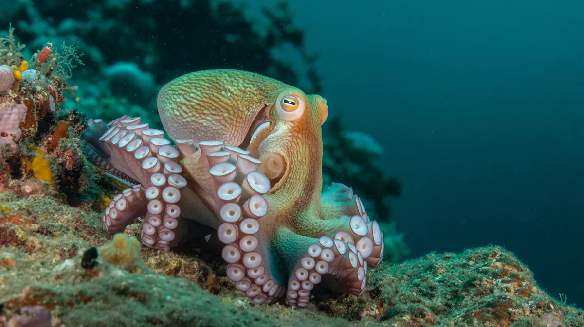 A Day in the Life of an Octopus