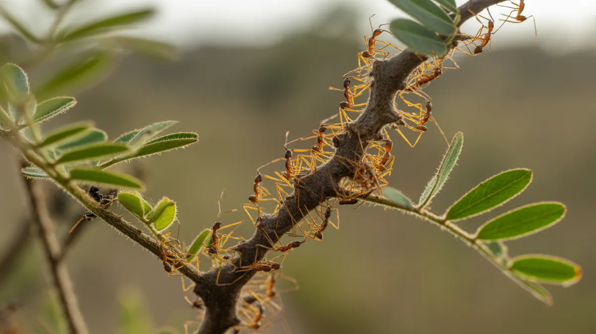 Ants and the Acacia: A Tree and Its Tiny Army