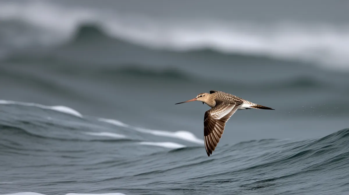 The Bar-tailed Godwit: The Longest Non-Stop Flight