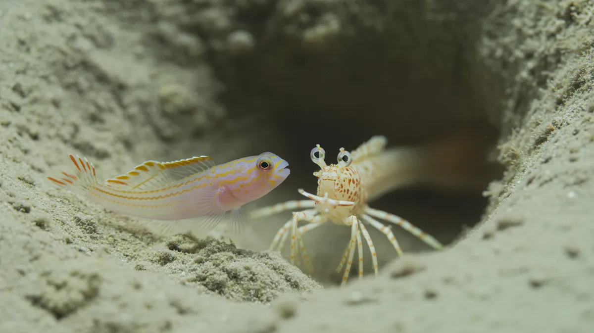 The Goby and the Pistol Shrimp: A Perfect Roommate Deal