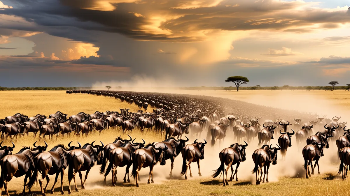The Great Wildebeest Migration