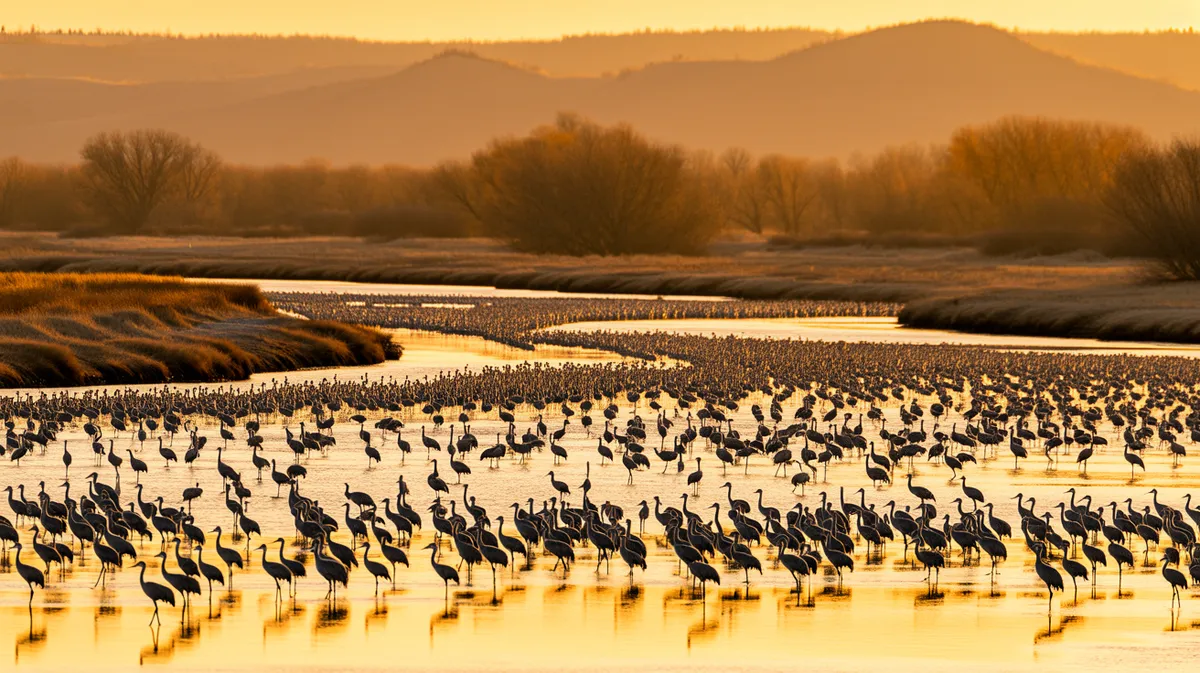 The Sandhill Crane Gathering