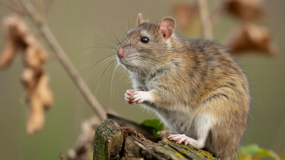 An alert rat